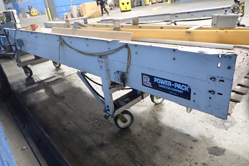 Power-pack 29" X 125" Ttp-4.5-27 Power Belt Conveyor - Ttp-4.5-27