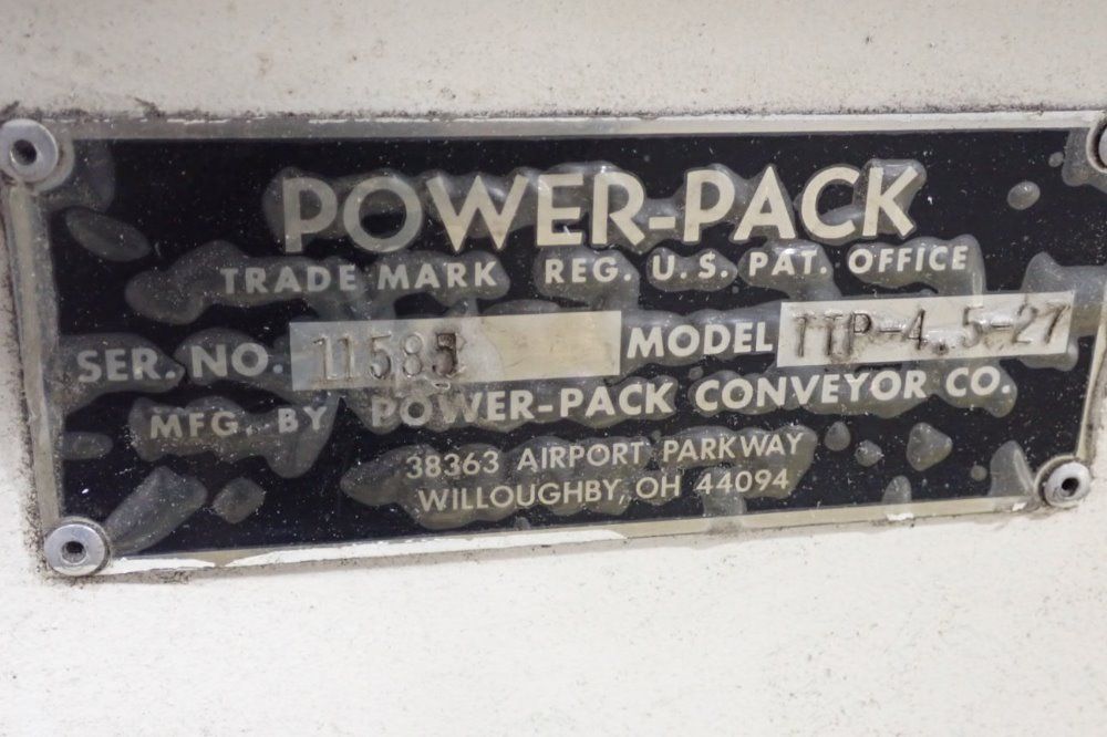 Power-pack 29" X 125" Ttp-4.5-27 Power Belt Conveyor - Ttp-4.5-27