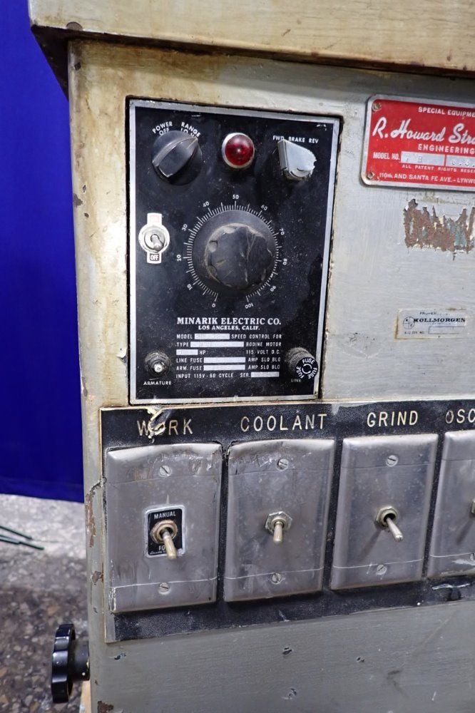 R. Howard Strasbaugh Universal Lens Grinder - 7h/sh-52-4x