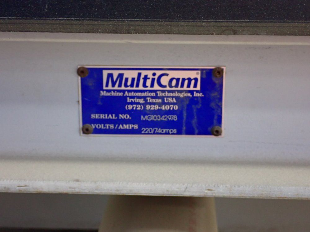 Multicam 100" X 50" Cnc Router - Mg Series