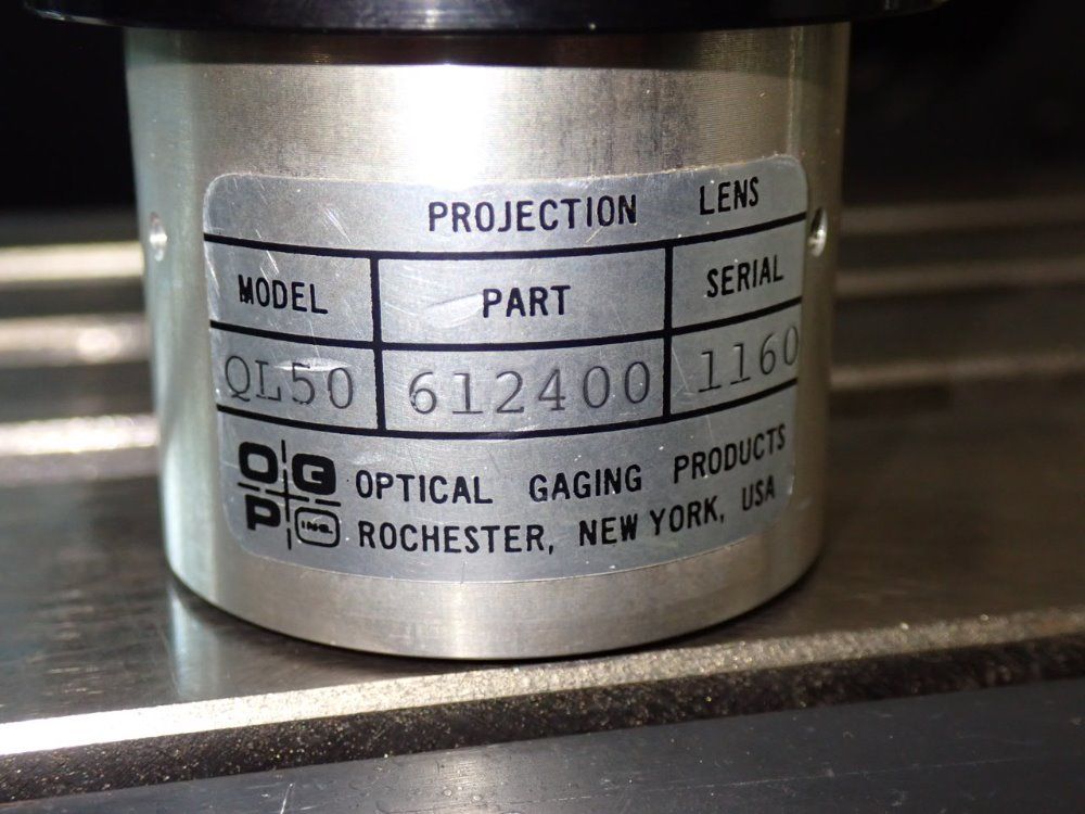 Ogp Optical Comparator - 0q20 C