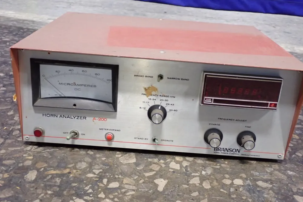 Branson Horn Analyzer - A-200