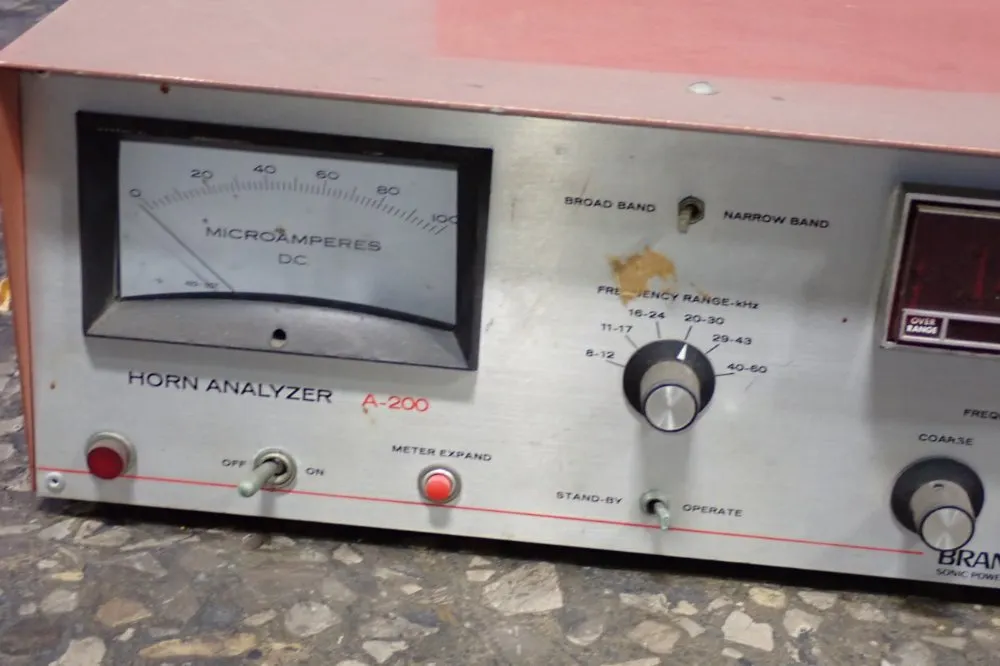 Branson Horn Analyzer - A-200