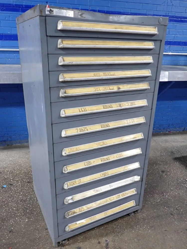Vidmar 13 Drawers Tool Cabinet