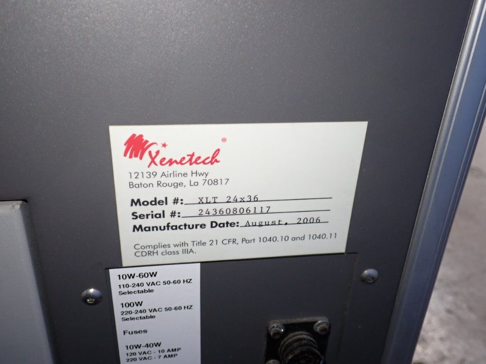 Xenetech 24" X 36" Xlt 24x36 Laser Unit - Xlt 24x36