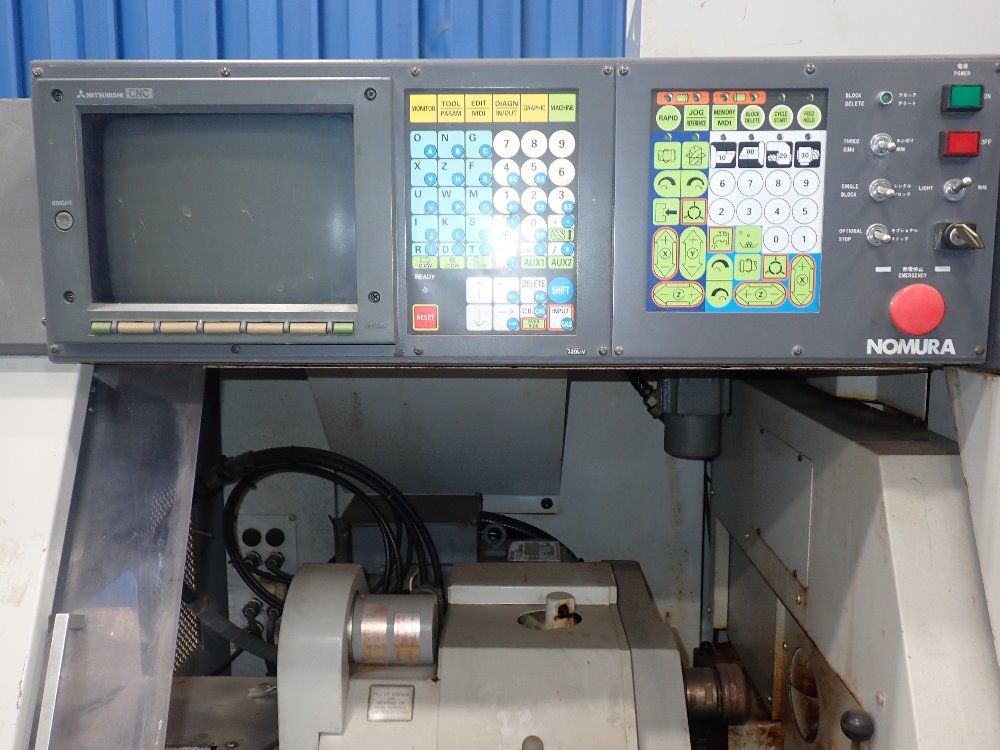 Nomura 1/4hp/1.5kw/18a Cnc Swiss Type Screw Machine - Nn16bii
