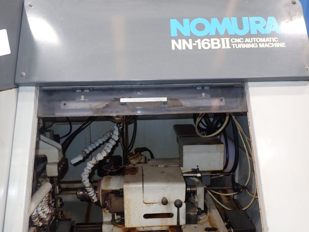 Nomura 1/4hp/1.5kw/18a Cnc Swiss Type Screw Machine - Nn16bii