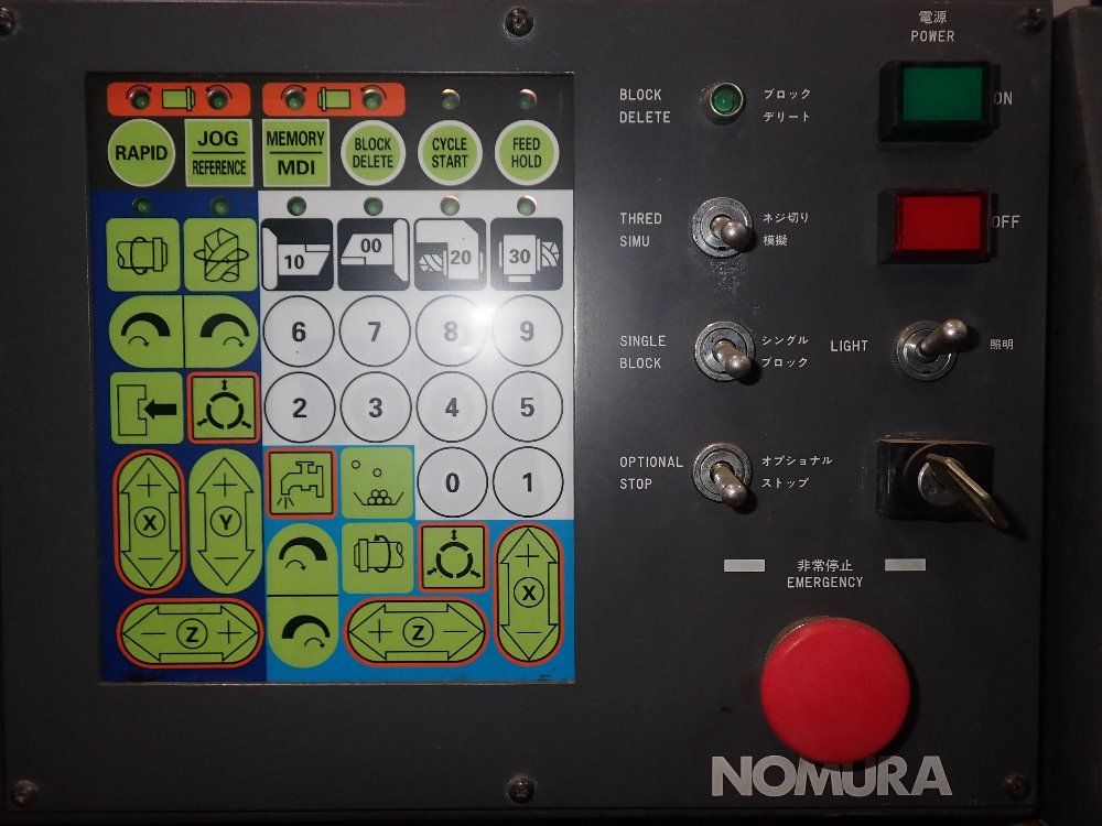 Nomura 1/4hp/1.5kw/18a Cnc Swiss Type Screw Machine - Nn16bii