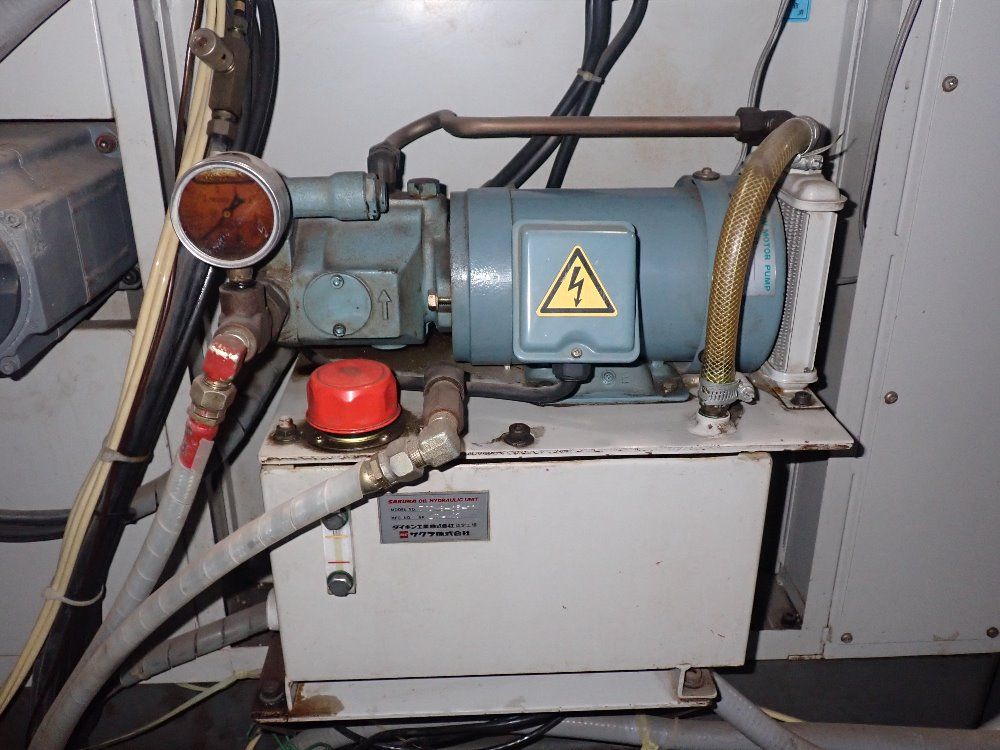 Nomura 1/4hp/1.5kw/18a Cnc Swiss Type Screw Machine - Nn16bii