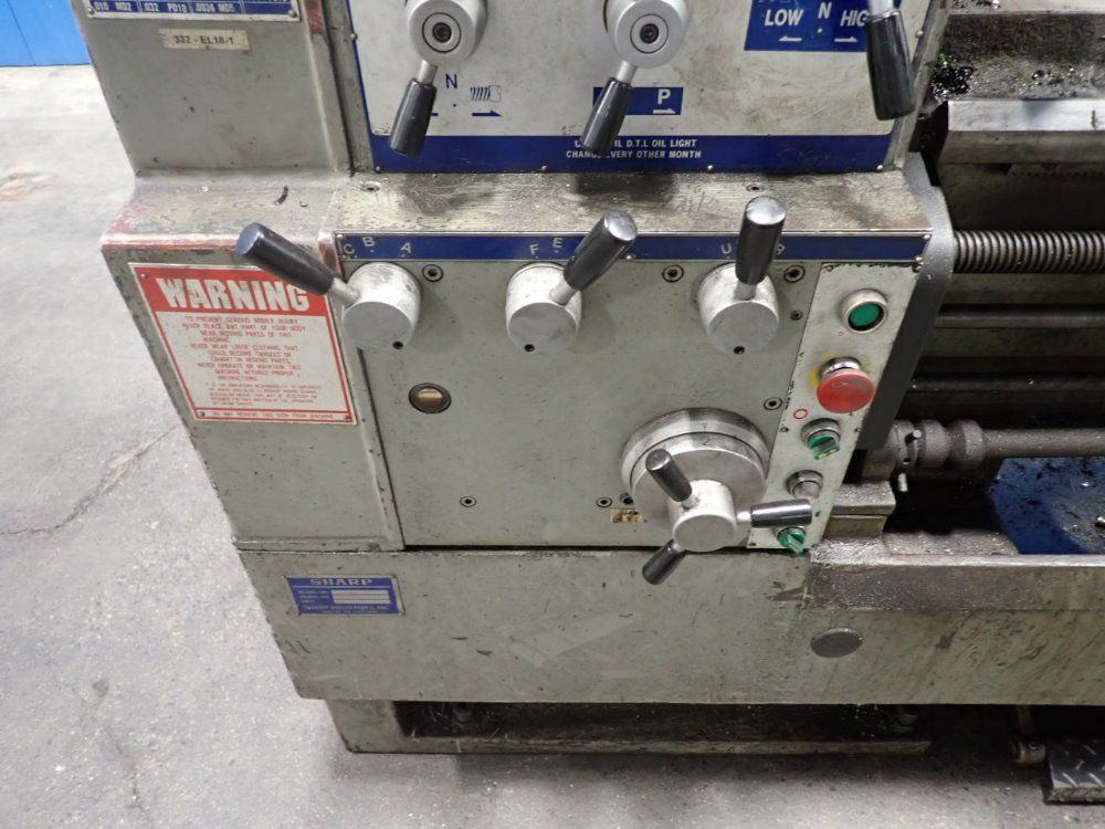 Sharp 24" X 100" Lathe - 1880c