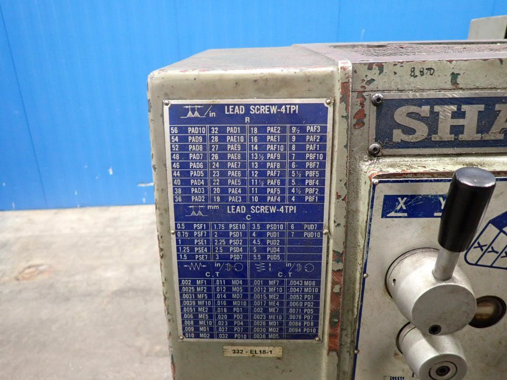 Sharp 24" X 100" Lathe - 1880c