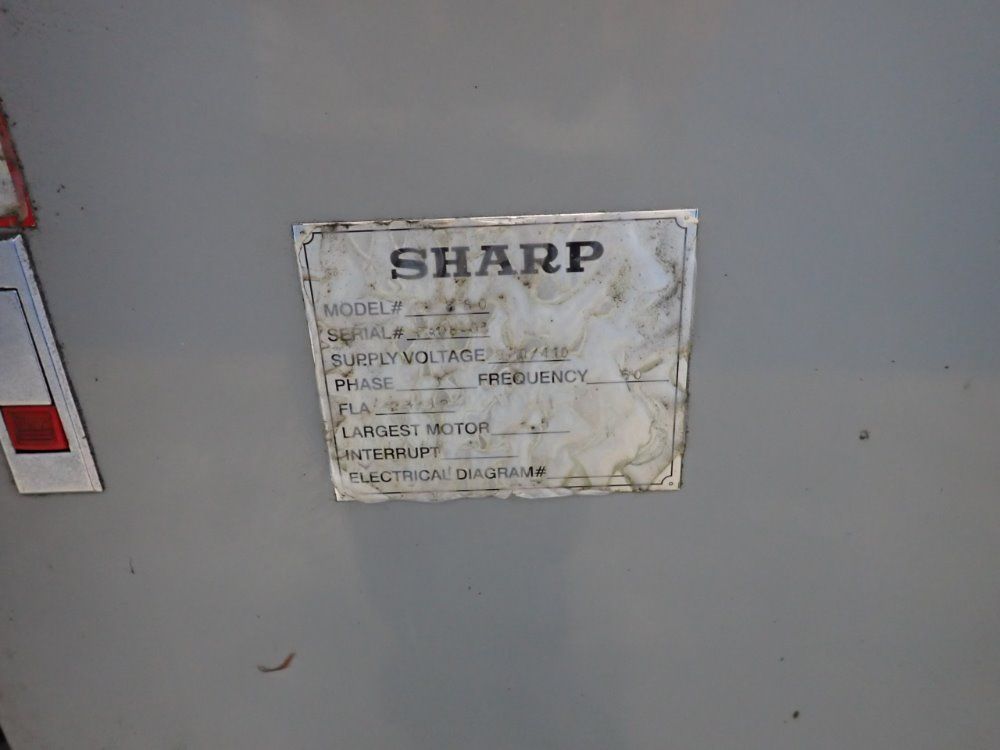 Sharp 24" X 100" Lathe - 1880c