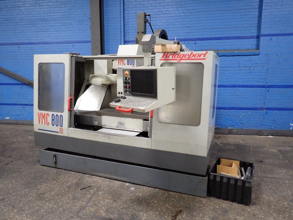 Bridgeport 39" X 19" Vmc 800 Cnc Vmc - Vmc 800