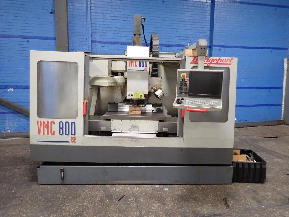 Bridgeport 39" X 19" Vmc 800 Cnc Vmc - Vmc 800