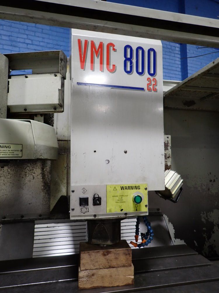 Bridgeport 39" X 19" Vmc 800 Cnc Vmc - Vmc 800