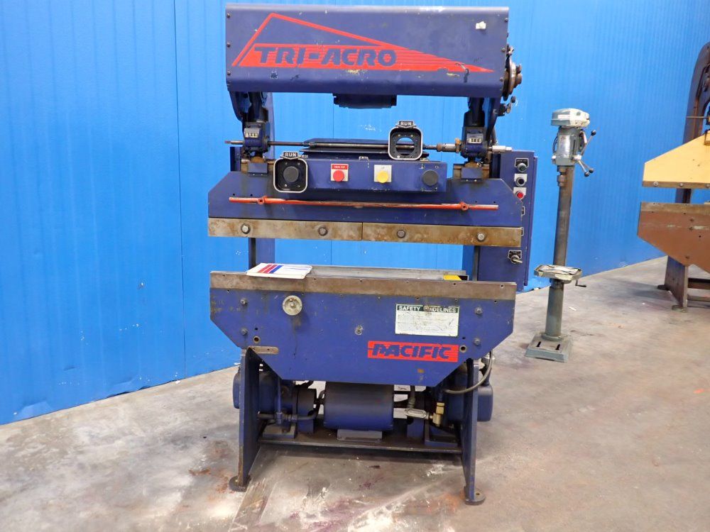 Pacific Tri-acro 11.22 Ton Press Brake - 17-4