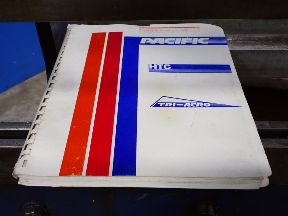 Pacific Tri-acro 11.22 Ton Press Brake - 17-4