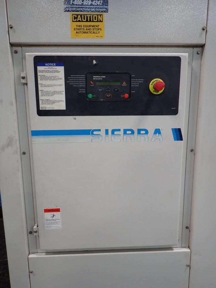 Ingersoll Rand 75 Hp Sierra-h75 Air Compressor - Sierra-h75