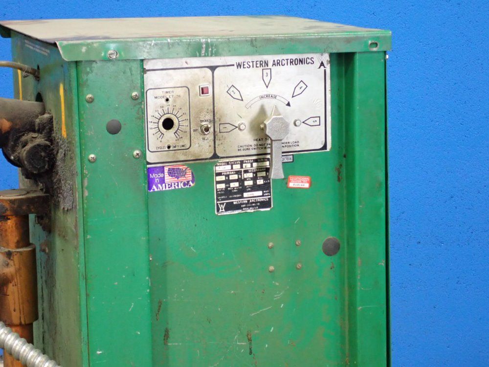 Western Arctronics 30 Kva Green Spot Welder - 30 Kva