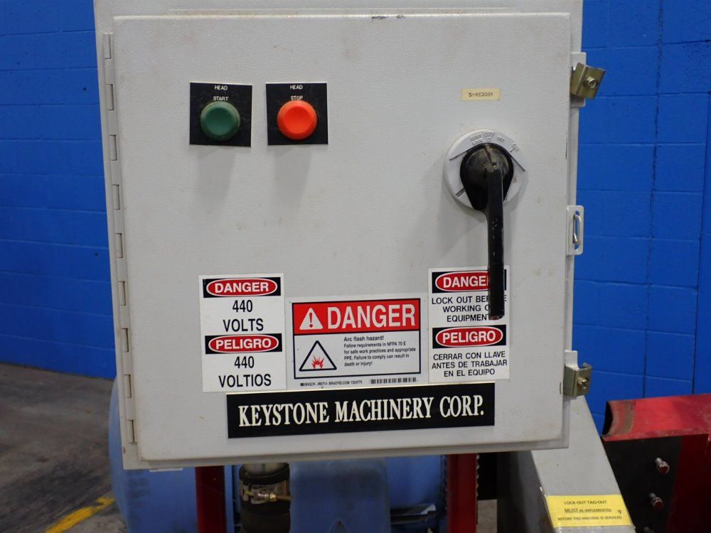 Keystone Machinery 75 Hp Motor Scrap Grinder