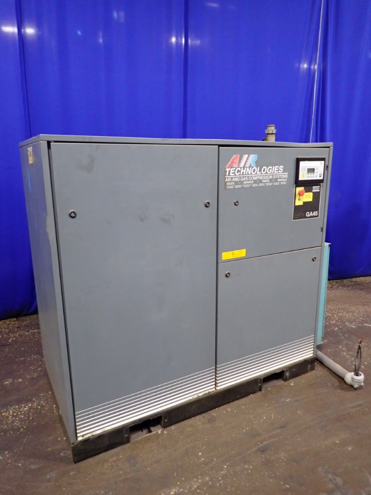 Atlas Copco 60 Hp Ga45 Air Compressor - Ga45