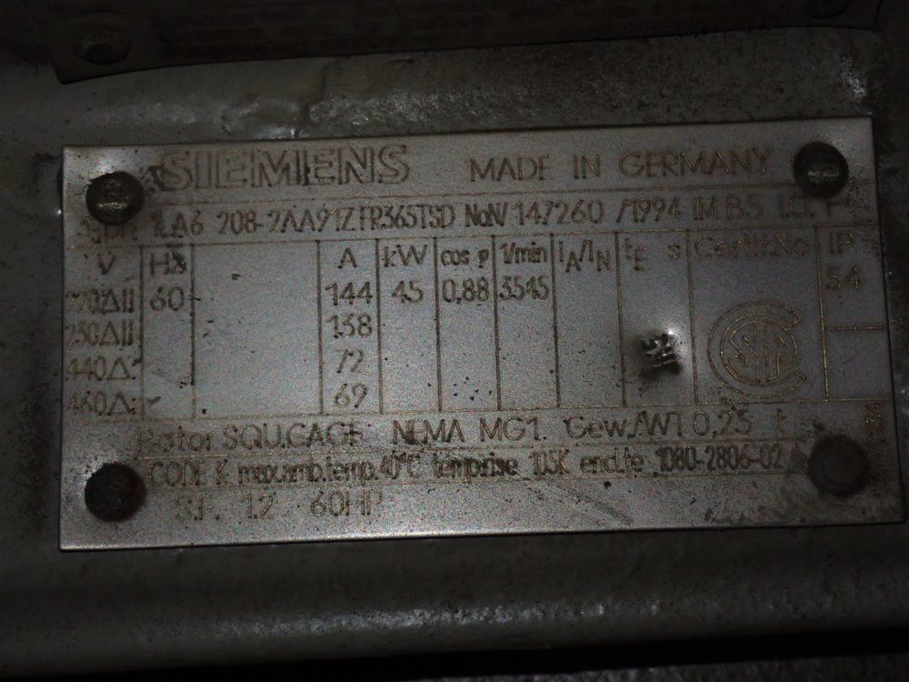 Atlas Copco 60 Hp Ga45 Air Compressor - Ga45