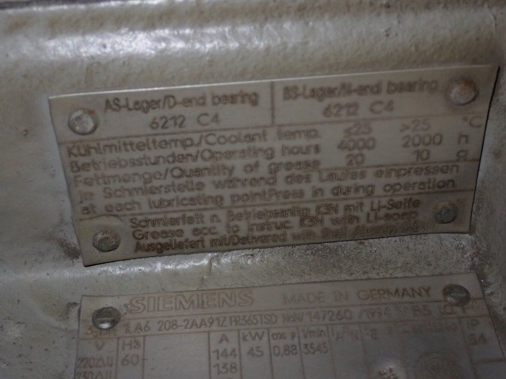 Atlas Copco 60 Hp Ga45 Air Compressor - Ga45