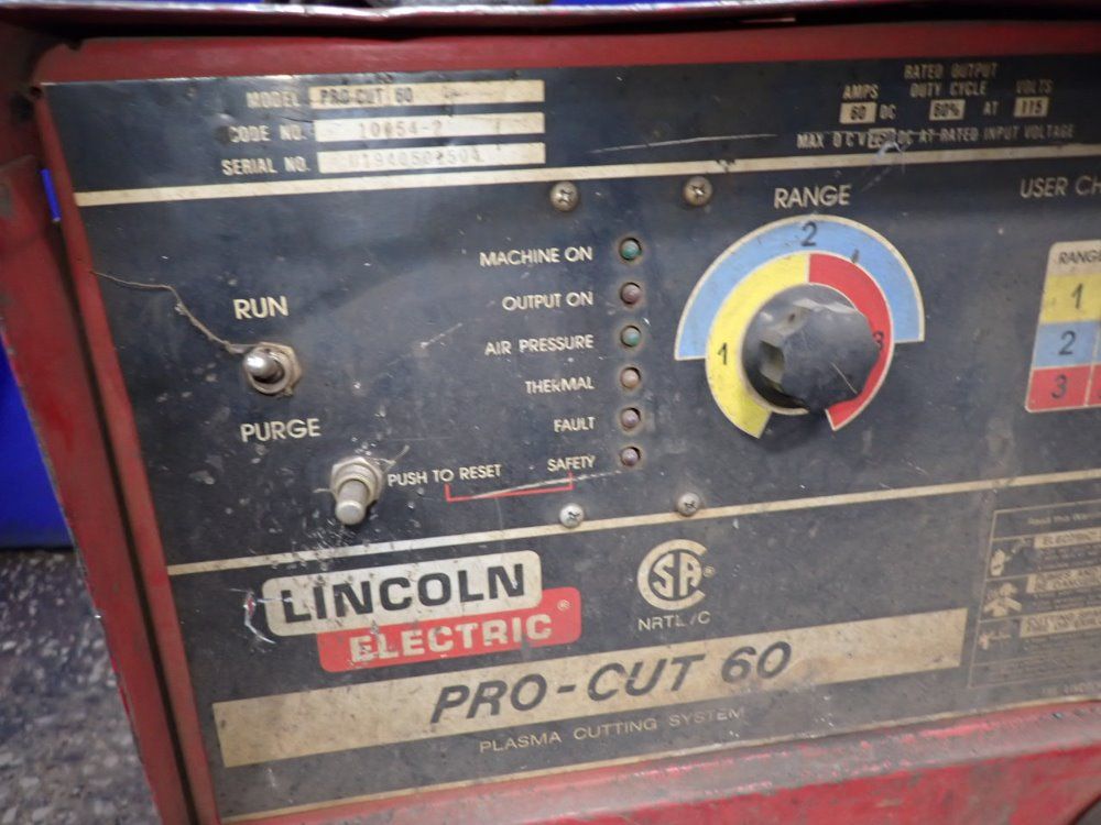 Lincoln Electric 60a Plasma Cutter - Pro Cut 60