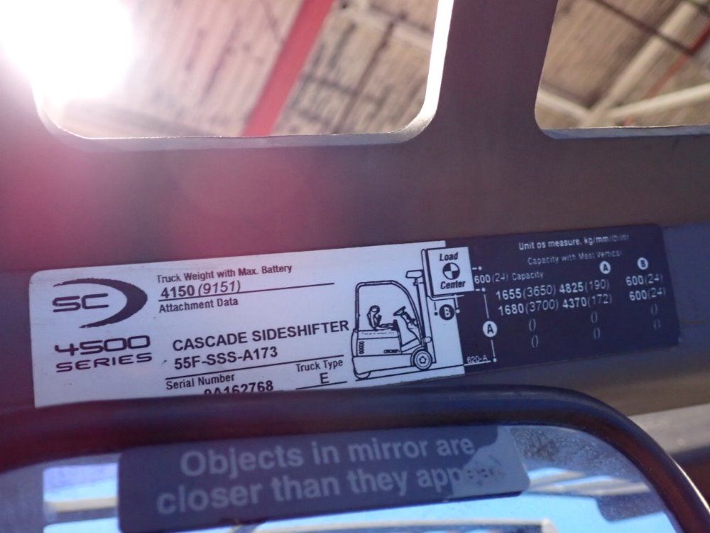 Crown 3700 Lbs 4500 Series Electric Forklift - 4500 Series