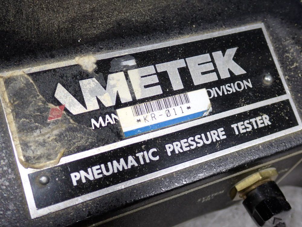 Ametek Pneumatic Pressure Tester