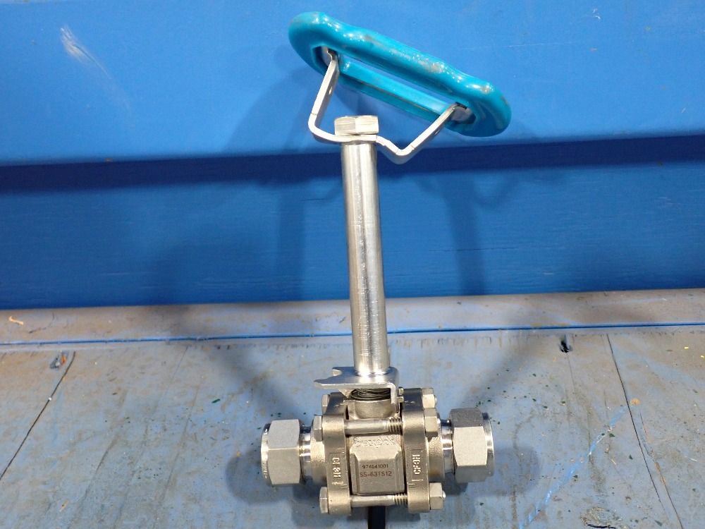 Snagelok 2200 Psi@100Â° 3/4" Ball Valves - Ss-63ts12
