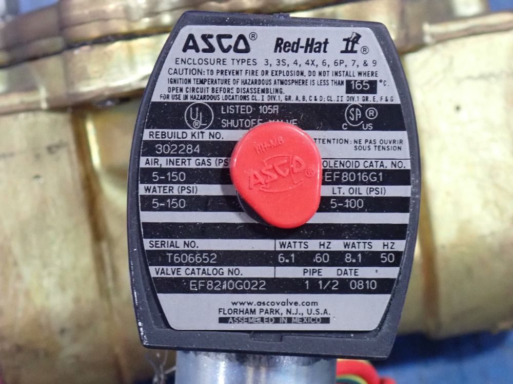 Asco 5-150 (gas/water) Solenoid Valve