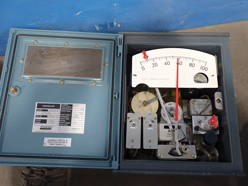 Foxboro 4-20ma Pneumatic Temperature Control - 43ap-fa52c