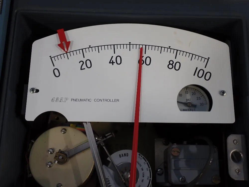 Foxboro 4-20ma Pneumatic Temperature Control - 43ap-fa52c