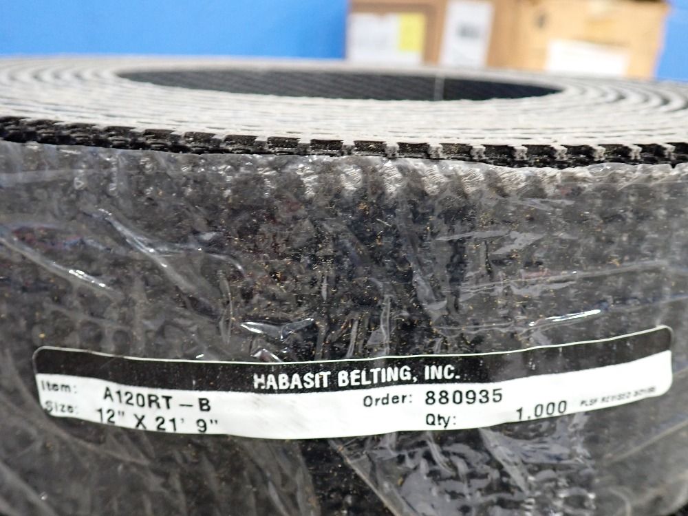 Habasit Belting Inc. 12" Wx21'9" L Conveyor Belt - A120rt-b