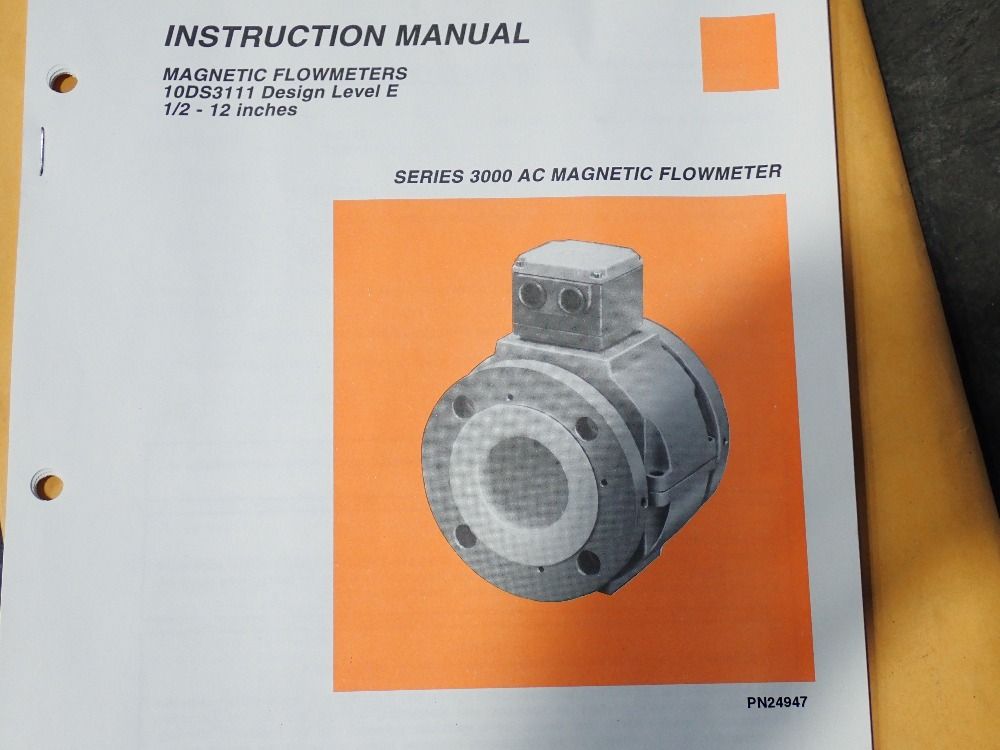 Abb 792.52 Gpm Magnetic Flowmeter - 10ds3111ee