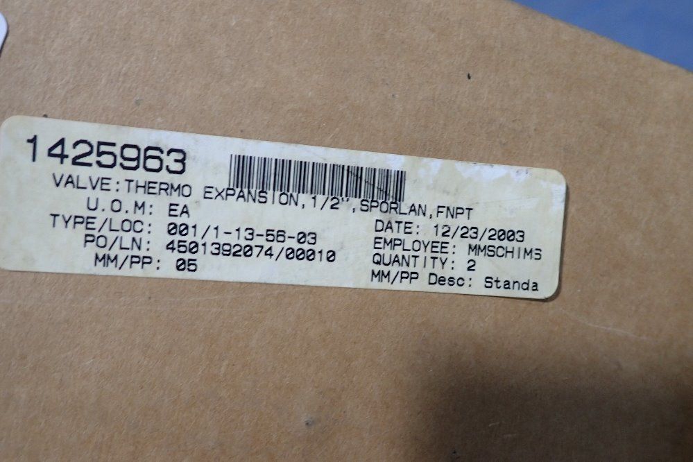 Sporlan 1/2" Valve - Dae-z