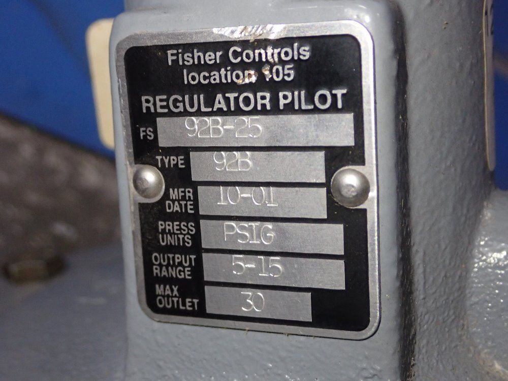 Fisher Regulator - 92b