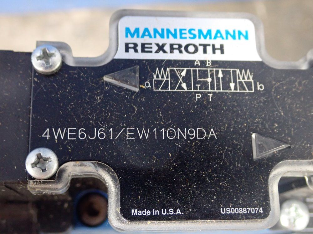 Rexroth Valve Block - 4we6561/ew110n9da