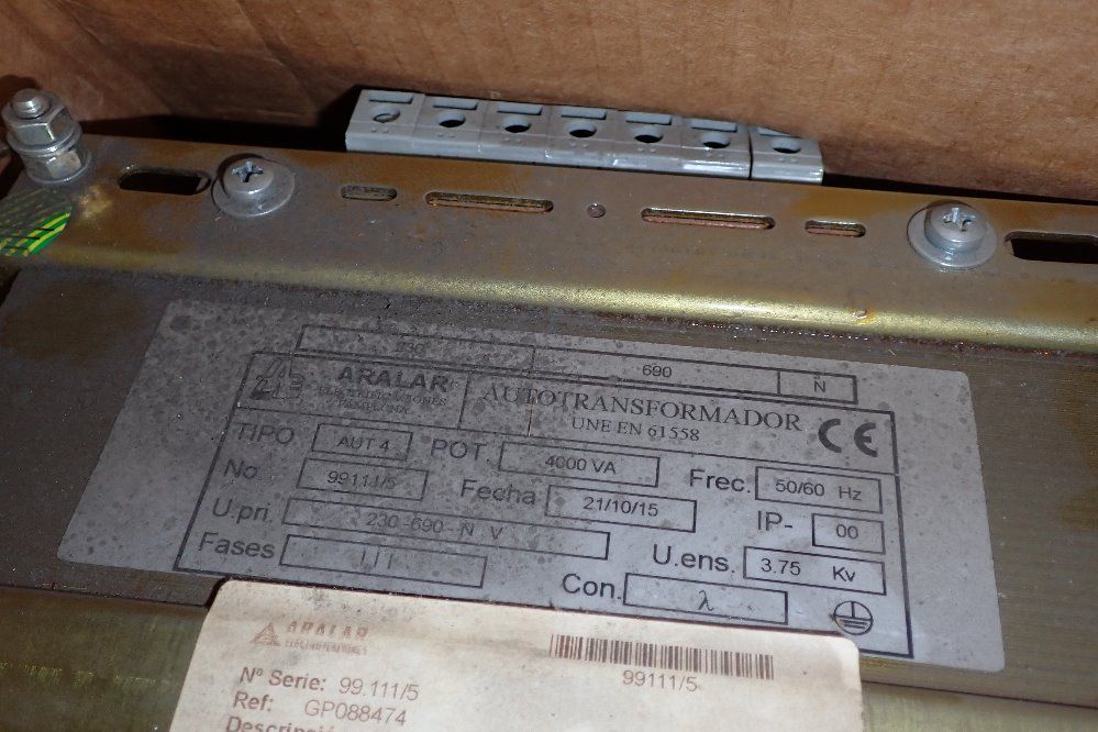 Aralar 4000va Transformer - Aut4