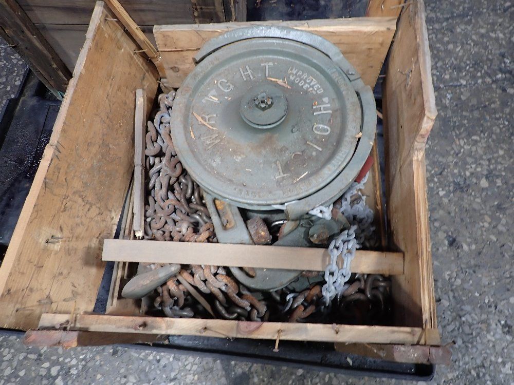 Wright 4 Tons Chain Hoist