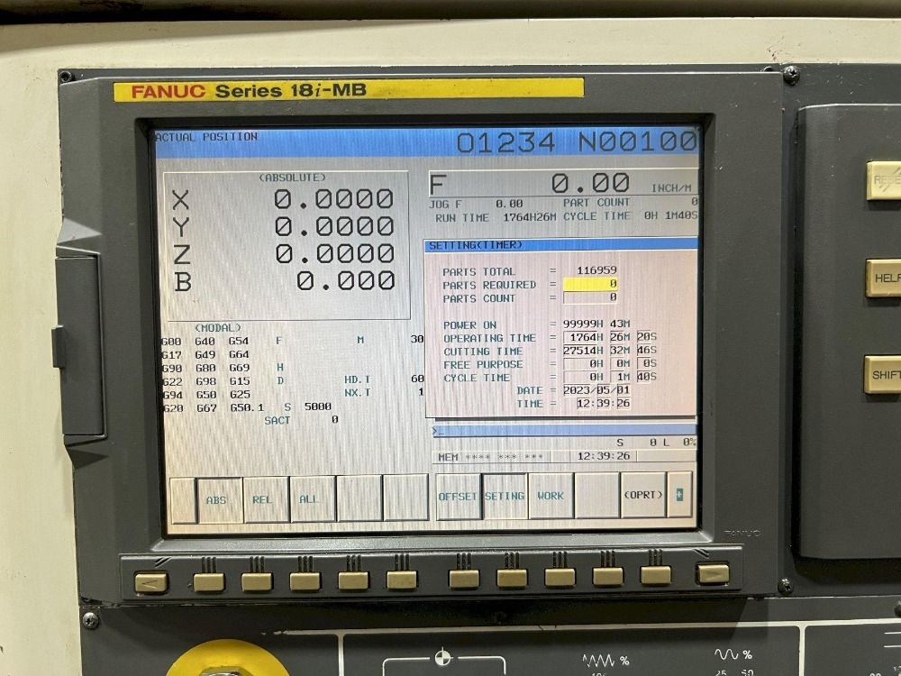 Daewoo 2005 Daewoo Dhp400 Machining Center