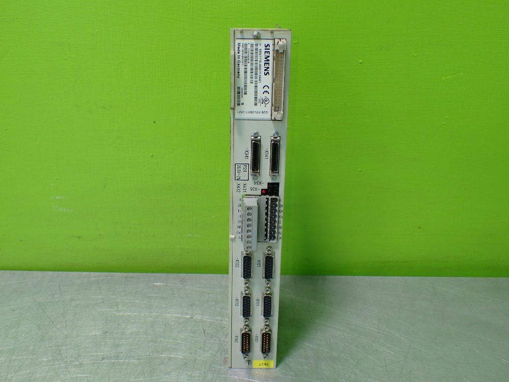 Siemens 6sn1115-0ba11-0aa1 Controller Board. - 6sn1115-0ba11-0aa1