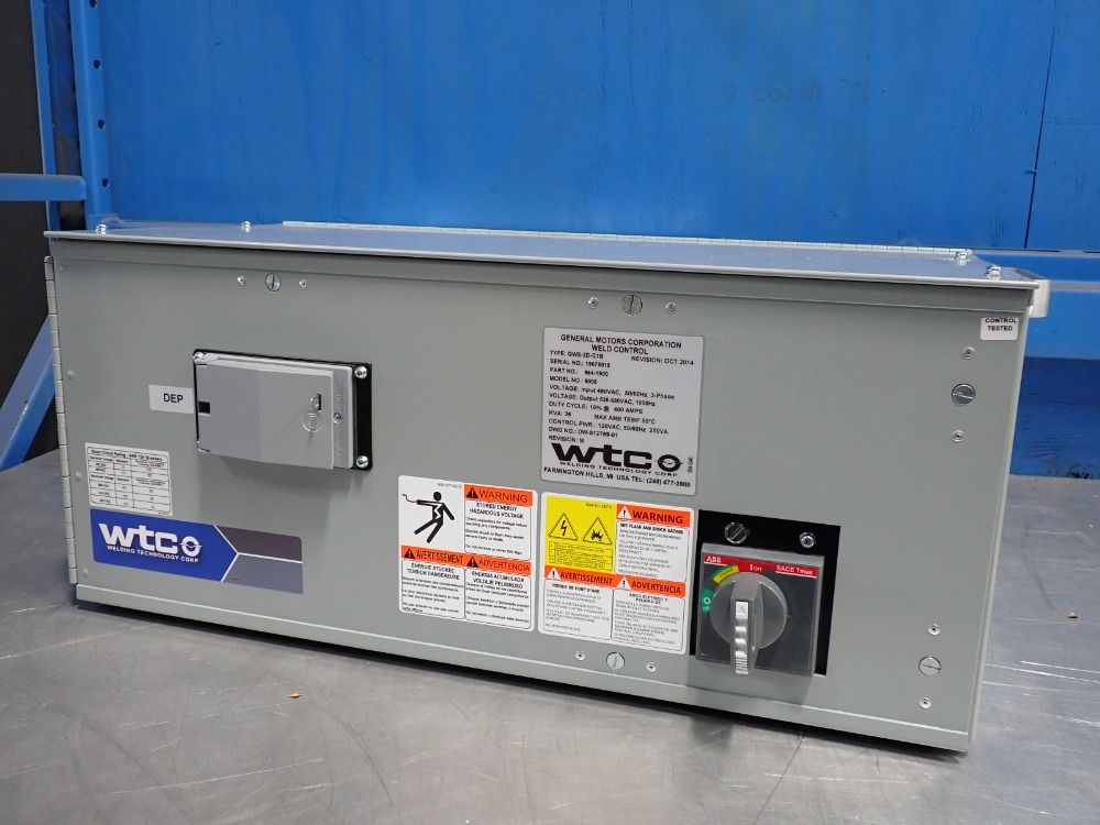 Welding Technology Corpwelding Technology Corp Weld Control - 6005