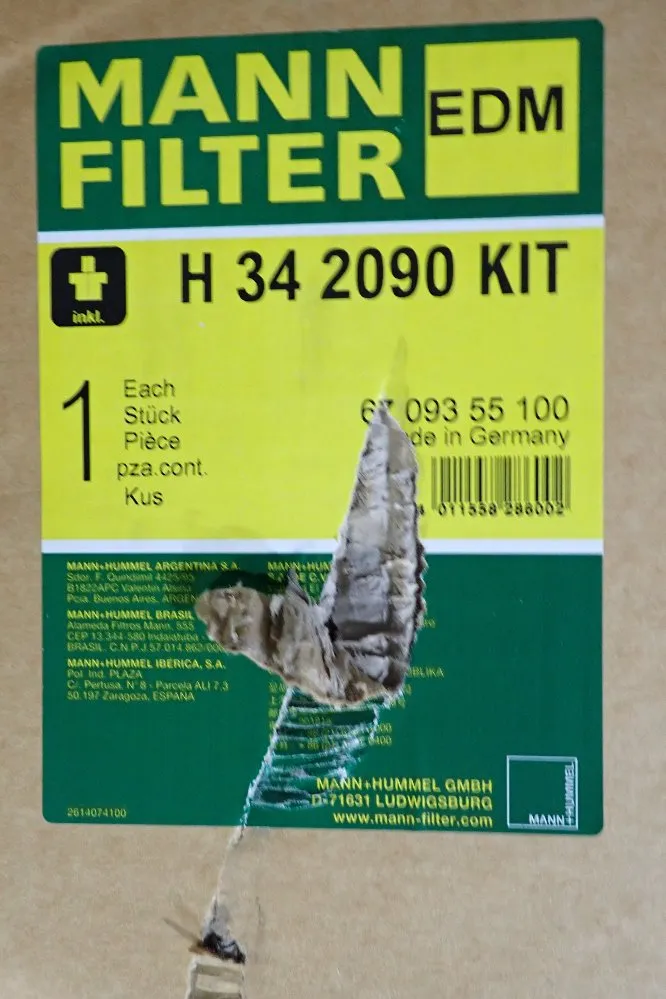 Mann-hummel Filter - H342090
