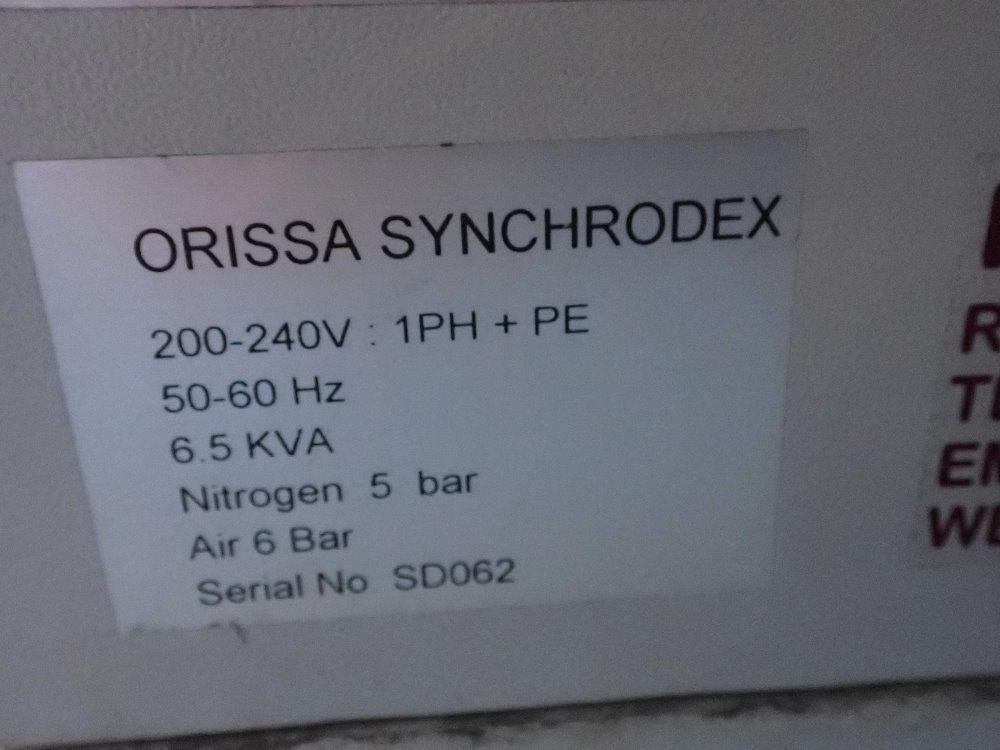 Synchrodex 1.5 Kva Soldering Machine - Synchrodex 460