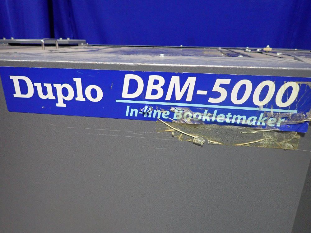 Duplo Booklet Maker - Dbm-5000