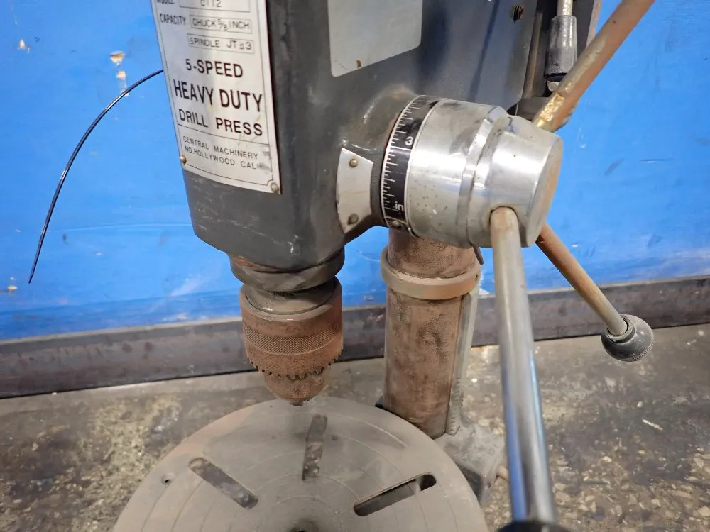 Central 6 1/2" Drill Press - C112