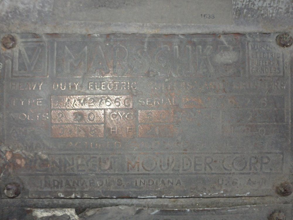 Marschke 9" Buffer/grinder - Dman2766c