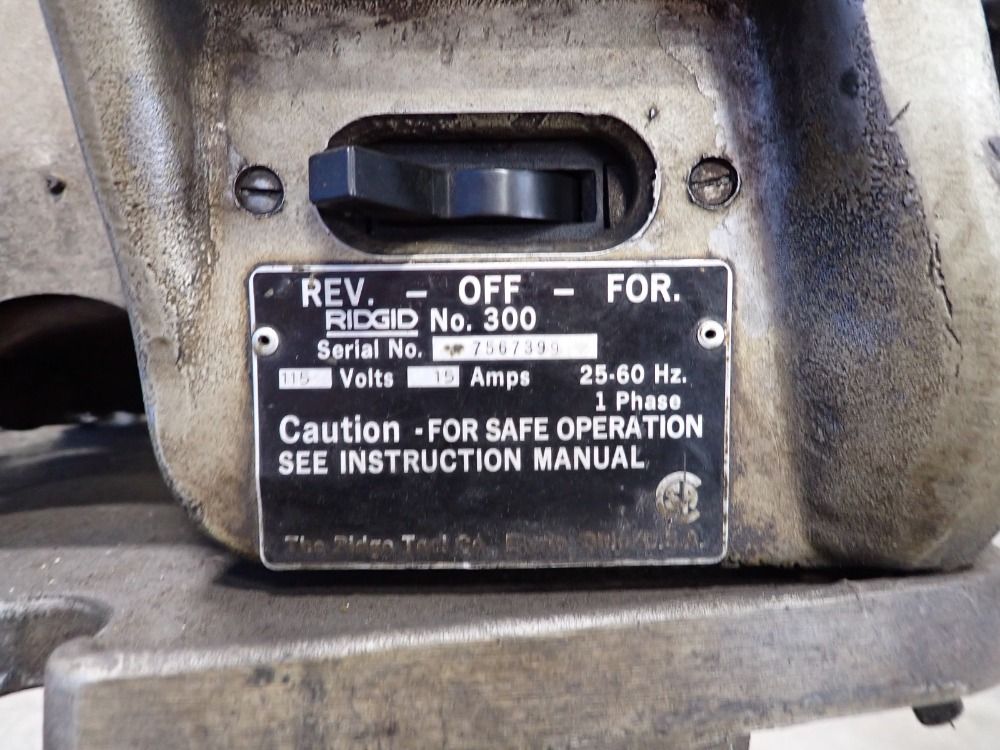 Rigid Pipe Threader - No. 300